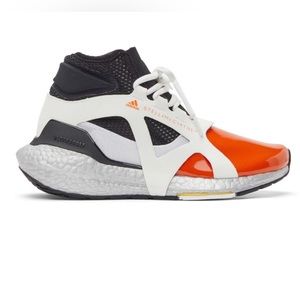 Adidas by Stella McCartney Ultraboost 21 Metallic Orange Black Athletic Sneakers